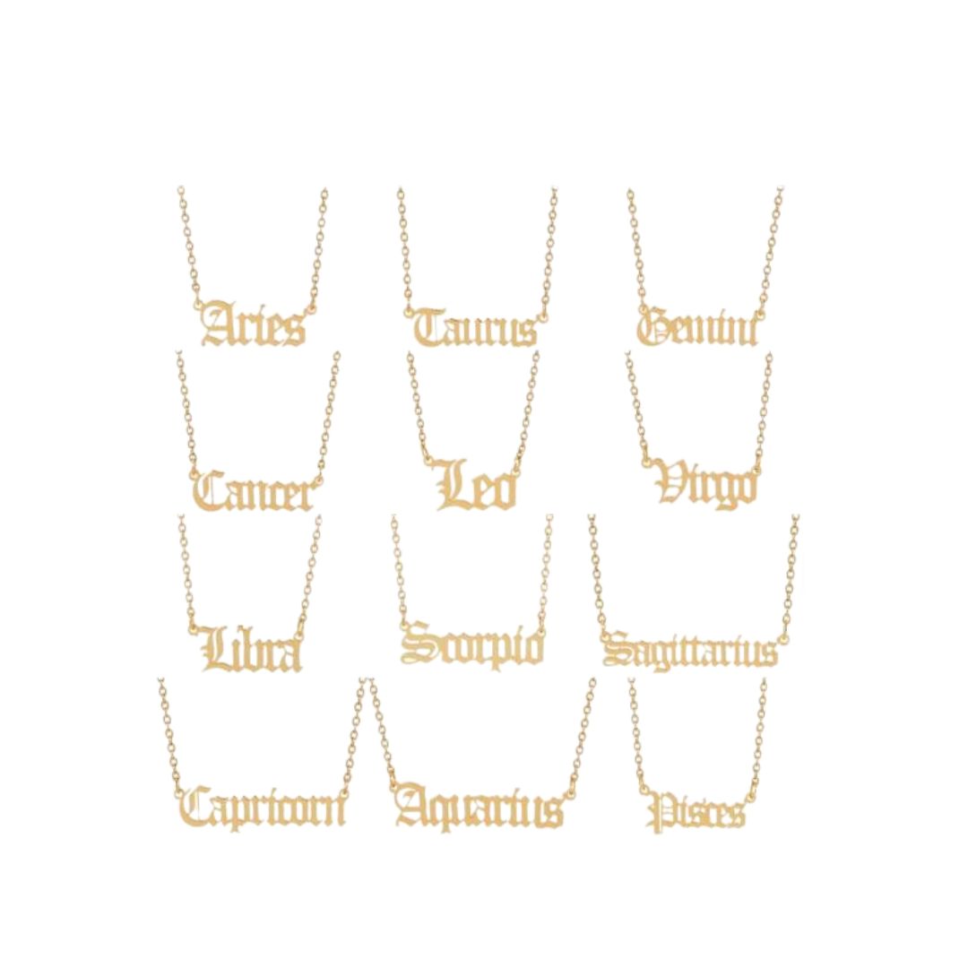 Zodiac Necklaces